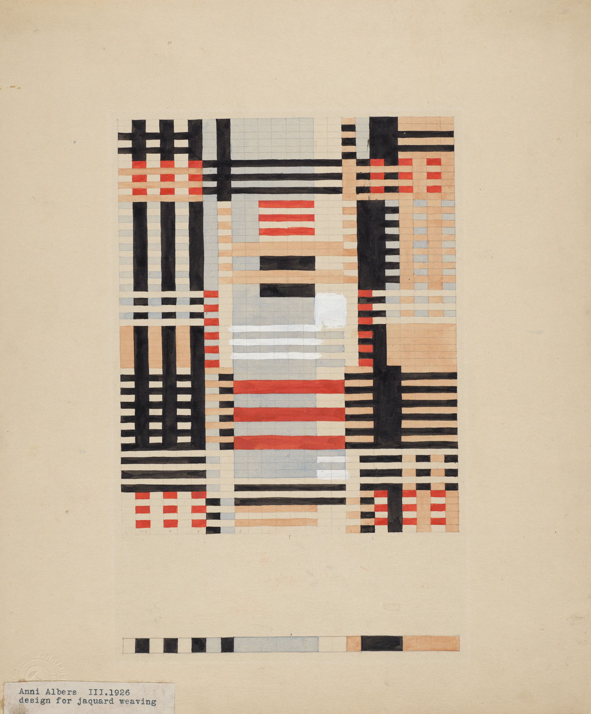 Anni_Albers_(1899–1994),_Design_for_a_Jacquard_Weaving,_1926